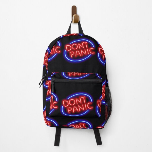 Item preview, Hitchhiker&x27;s Guide - "Don&x27;t Panic" Neon Sign 	 		 designed and sold by pdypmapqlb42.