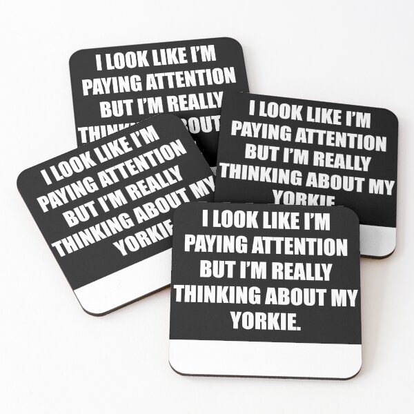 Item preview, Thinking About My Yorkie. designed and sold by Russ  Fagle.