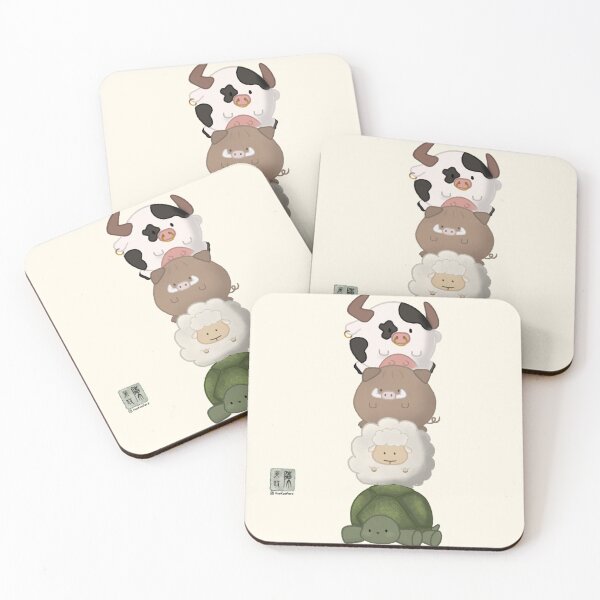 Item preview, Farm Animal Stack designed and sold by KooKooPerd-.
