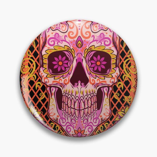 Item preview, Sugar skull designed and sold by Errezetaka.