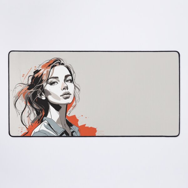 Item preview, Empowering Presence: Confident Woman Looking at You designed and sold by TrendyArtInk.