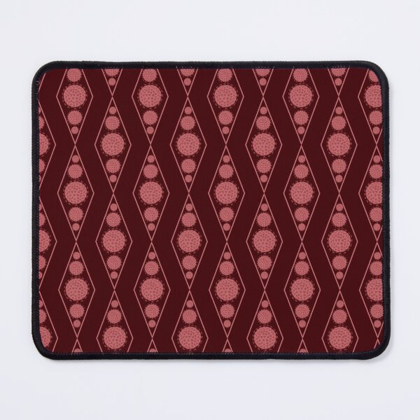 Item preview, Art Deco Covid (pink & red) designed and sold by PaganArtisan.