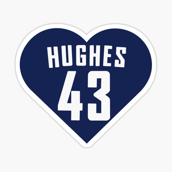 Item preview, Quinn Hughes Jersey Heart designed and sold by aenewby.