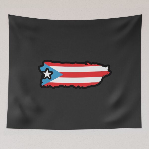 Item preview, Outline of PR Original Flag designed and sold by El Borincano.