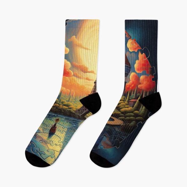 Item preview, Geometric Whispers of the Eiffel Tower designed and sold by SudokuSavvy.