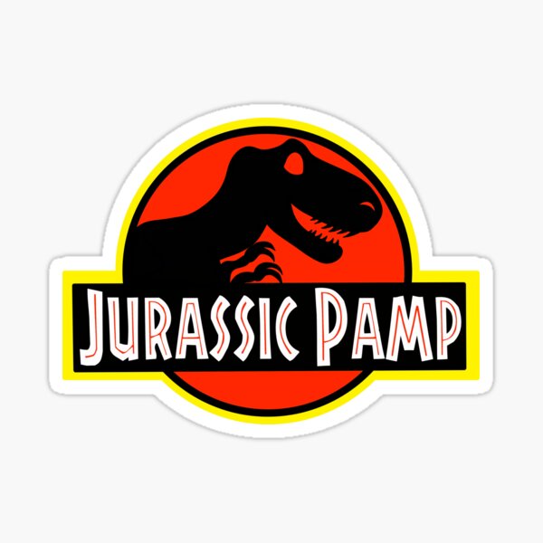 Jurassic Pamp Sticker