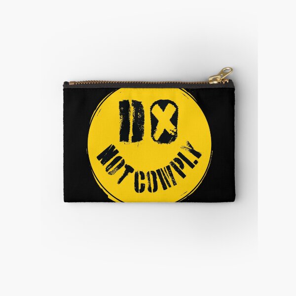 Item preview, DO NOT COMPLY Defiant Delight: Embrace Your Uniqueness with a Smile That Wont Comply Yellow Version  designed and sold by pelagio.