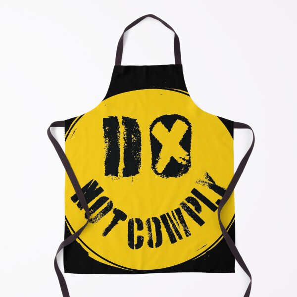 Item preview, DO NOT COMPLY Defiant Delight: Embrace Your Uniqueness with a Smile That Wont Comply Yellow Version  designed and sold by pelagio.