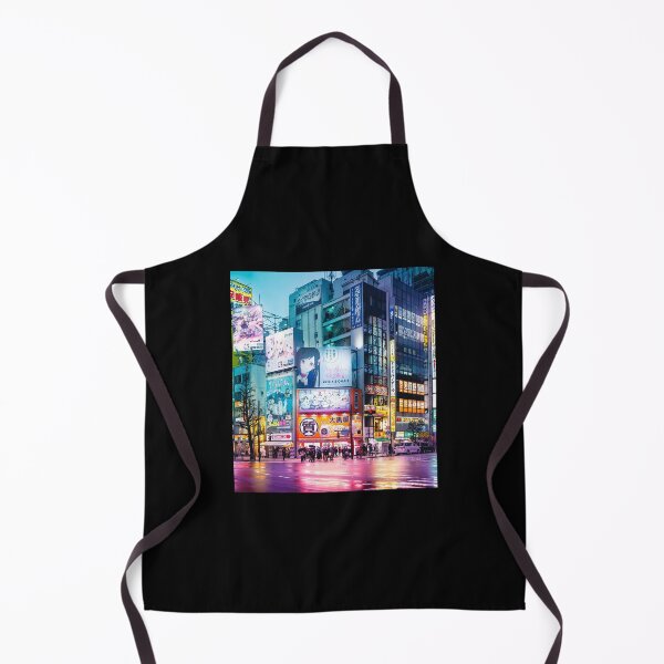 Item preview, Anime Akihabara Neon Dream many colourful reflection on the wet streets less Top designed and sold by xysmfyhmbiy54.