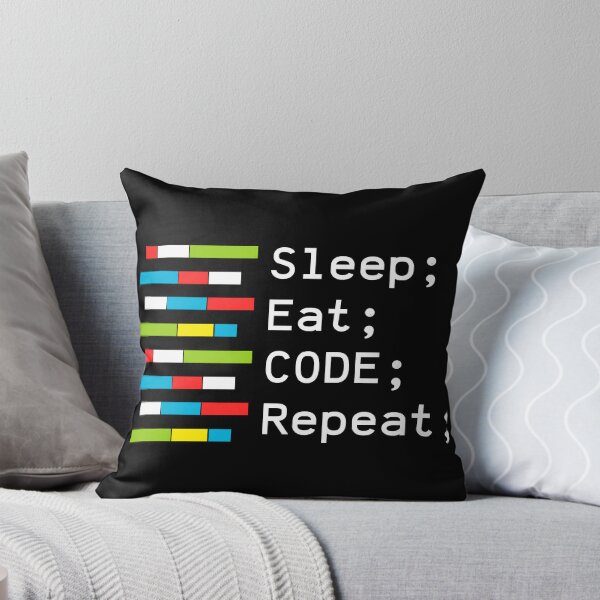 Item preview, Sleep, Eat, CODE, repeat designed and sold by Sam0418.