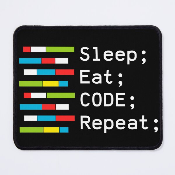 Item preview, Sleep, Eat, CODE, repeat designed and sold by Sam0418.