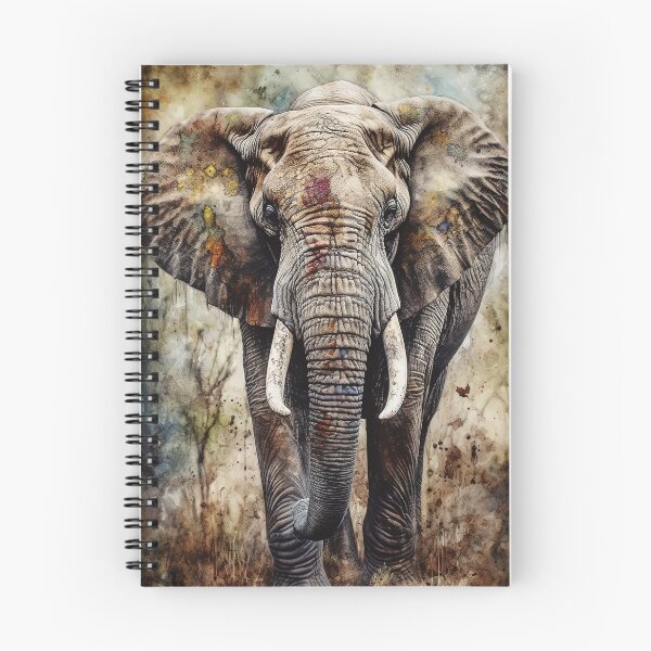 Item preview, Abstract Elephant Painting. AI generated Illustration. designed and sold by svetlanna.