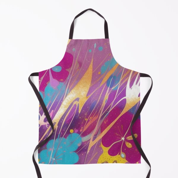 Item preview, Metallic floral abstract  designed and sold by Roxburylane.