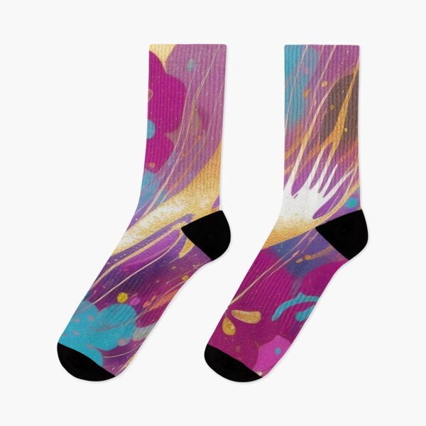 Item preview, Metallic floral abstract  designed and sold by Roxburylane.