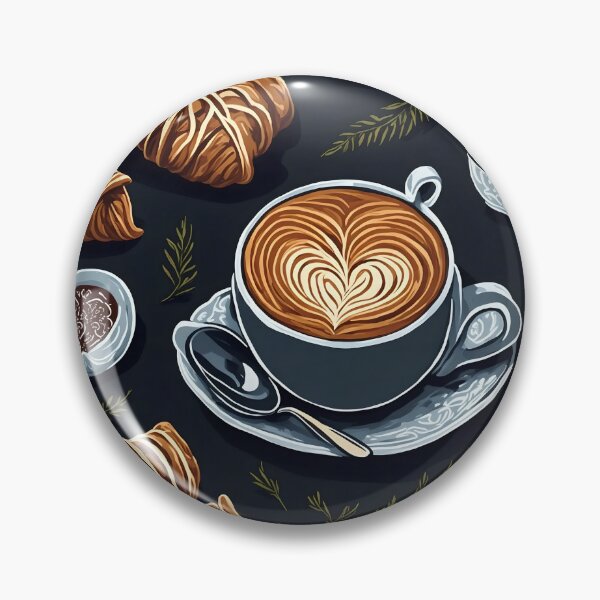 Item preview, Coffee and Croissant designed and sold by Art Intelligence.