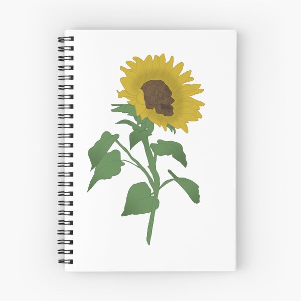 Item preview, Sunflower Skull designed and sold by Luckworm420.