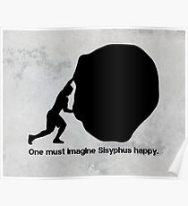Sisyphus - Albert Camus Poster