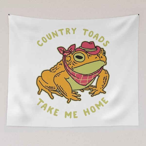 Item preview, Country Toads Take Me Home Garden   designed and sold by StefanieFay.