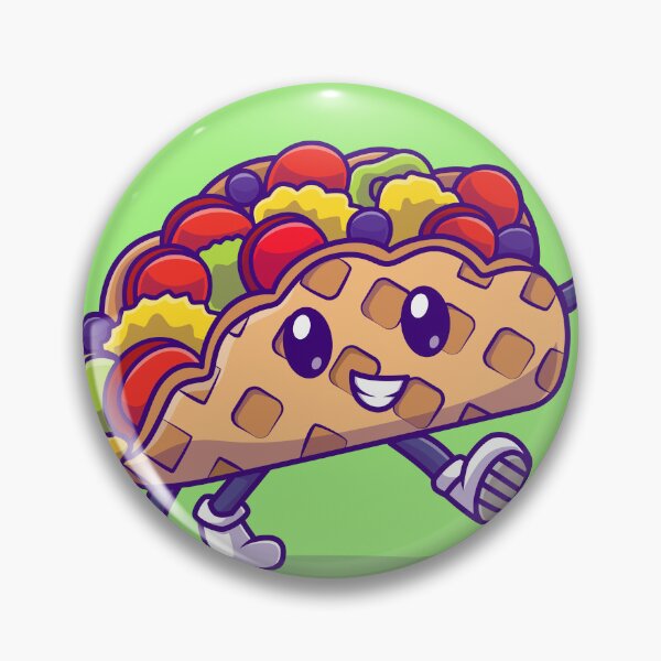 Item preview, Cute Taco with Thumbs Up Cartoon Vector Icon designed and sold by hjian8219.