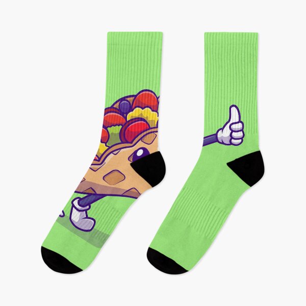 Item preview, Cute Taco with Thumbs Up Cartoon Vector Icon designed and sold by hjian8219.