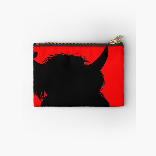 Item preview, Highland cow, edited watercolour painting by Marina Daniluka designed and sold by MariDaniArt.