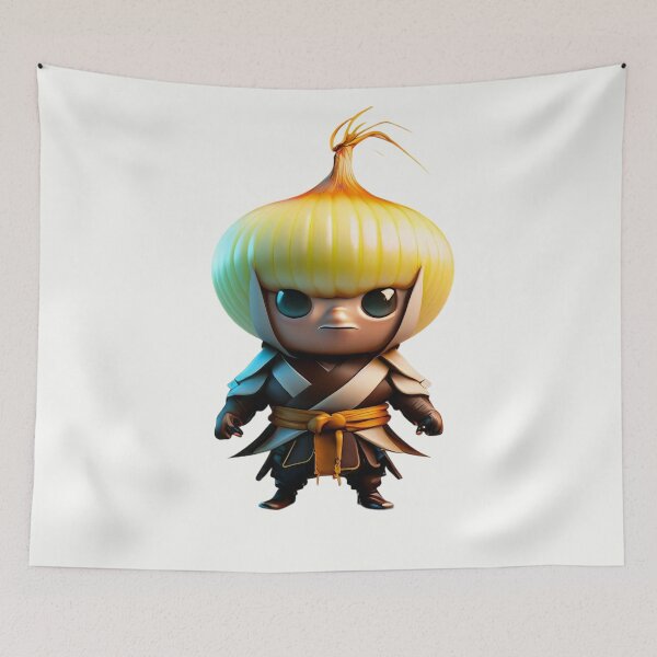 Item preview, ninja onion designed and sold by TodoDecoArt.