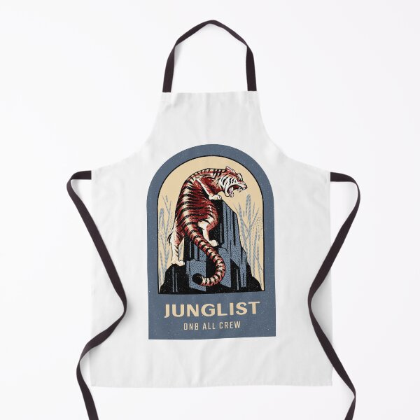Item preview, Junglist Tiger Rave DNB Drum N Bass Festival Lion designed and sold by Ravermonkey.