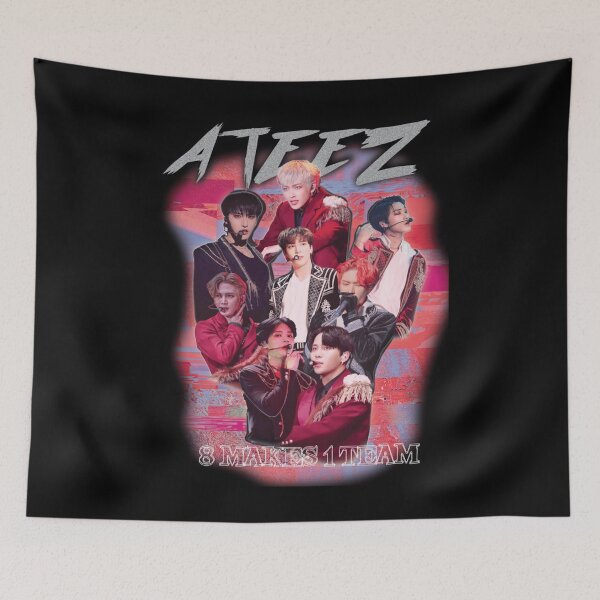 Item preview, ATEEZ KPOP MERCH OLD RETRO KNOCK OFF INSPIRED MERCHANDISE  	 		 designed and sold by xysmfyhmbiy54.