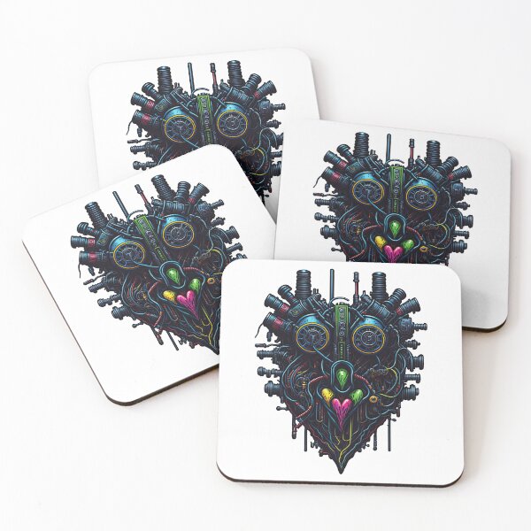Item preview, Cyborg Hearts S01 D09 designed and sold by Houerd.
