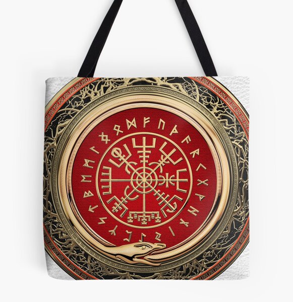 Vegvisir and Tree of life -Yggdrasil  Tote Bag for Sale by Nartissima