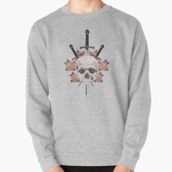 Pullover Hoodies Totenkopf Und Schwerter Redbubble