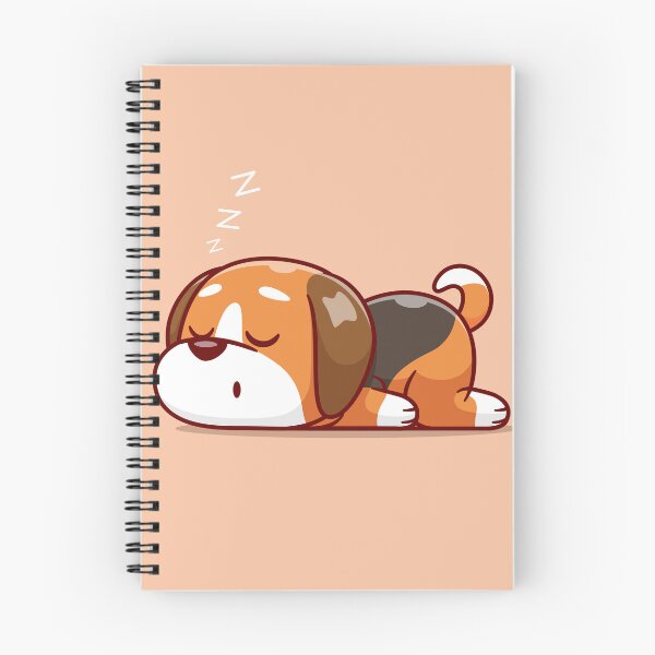 Item preview,  Cute Sleeping Dog Cartoon Vector Icon designed and sold by hjian8219.