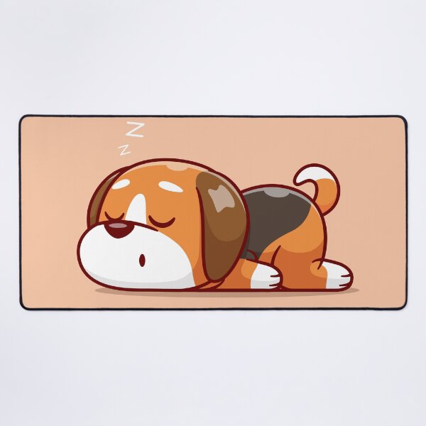 Item preview, Cute Sleeping Dog Cartoon Vector Icon designed and sold by hjian8219.