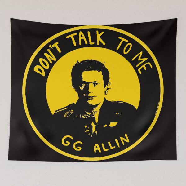 Item preview, GG ALLIN  DON'T TALK TO ME designed and sold by skeletons-lair.