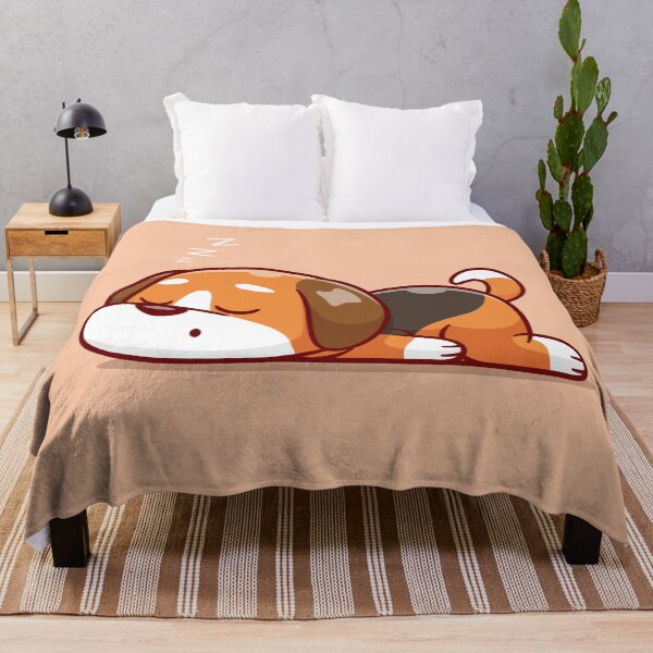 Item preview,  Cute Sleeping Dog Cartoon Vector Icon designed and sold by hjian8219.