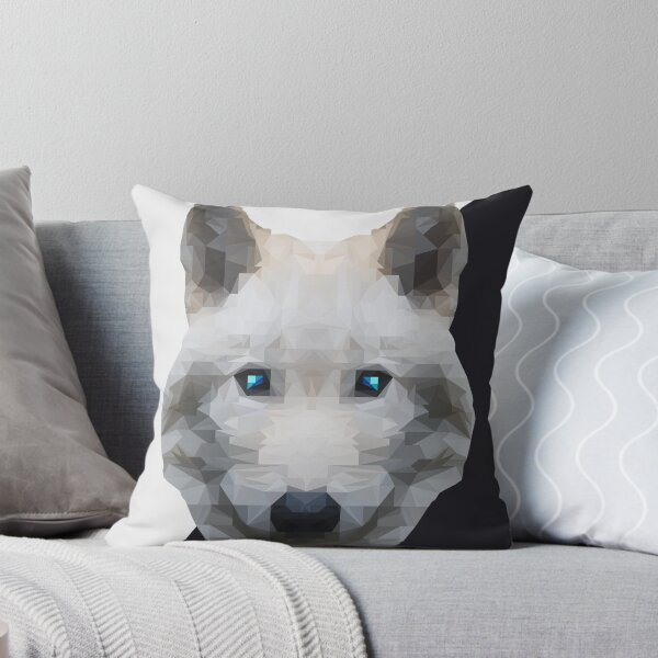 Item preview, Low Poly White Wolf Design designed and sold by David E. Martinez.