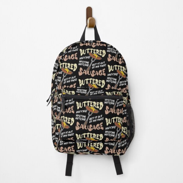 Item preview, Funny buttered sausage meme design designed and sold by J-KAP.