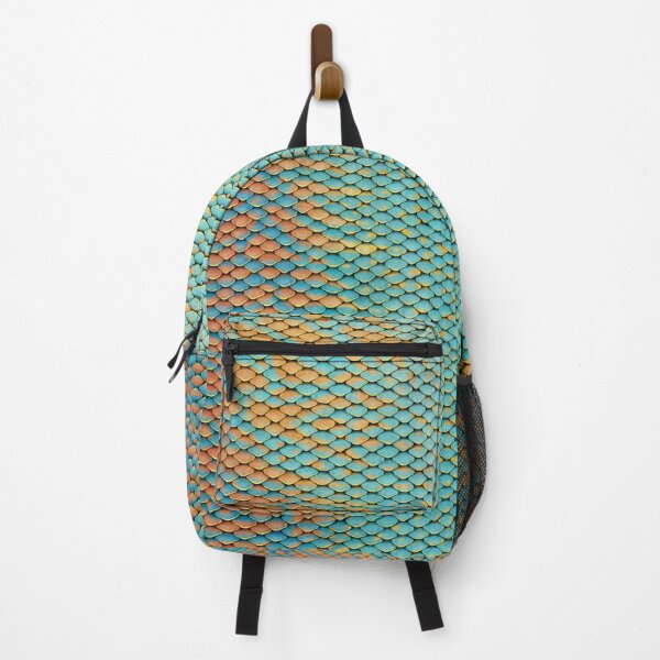 Item preview, Teal Orange Mermaid Scales designed and sold by SeaMonstress.
