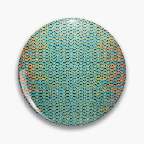Item preview, Teal Orange Mermaid Scales designed and sold by SeaMonstress.
