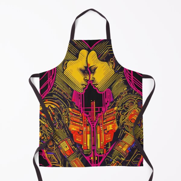 Item preview, Cyberpunk Style Tarot - The Recursive Lovers designed and sold by AfroMatic.