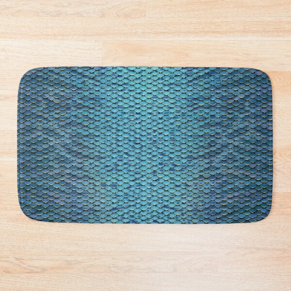 Item preview, Blue-green Iridescent Mermaid Scales--Gold Edges designed and sold by SeaMonstress.