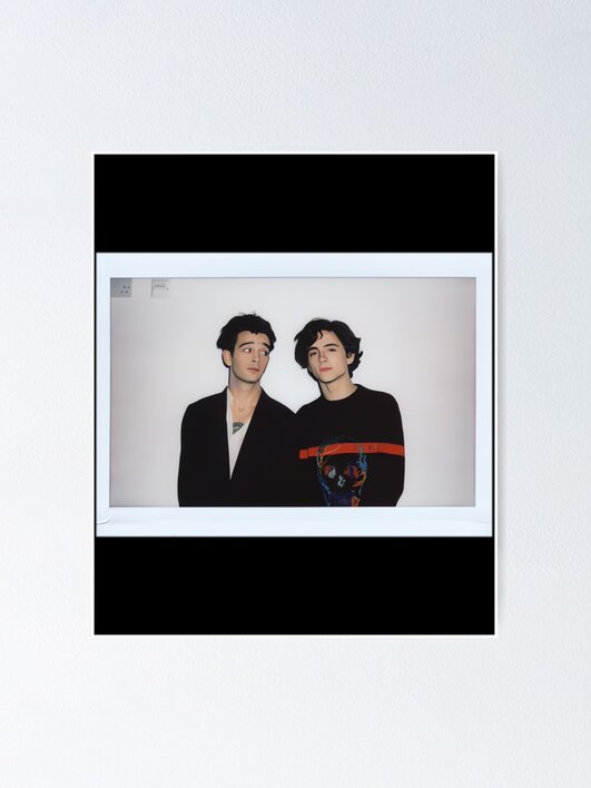 Timothee Chalamet and Matty Healy 