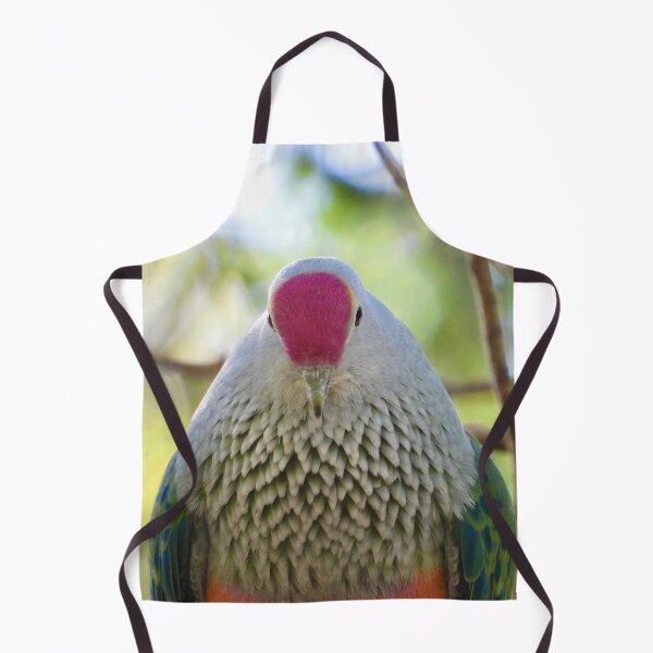 Item preview, Rose-crowned Fruit-dove showing off its crown designed and sold by Mark Grimsley.