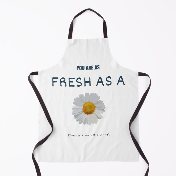 Item preview, As fresh as a daisy idiom (dark blue) designed and sold by Idioms4u.