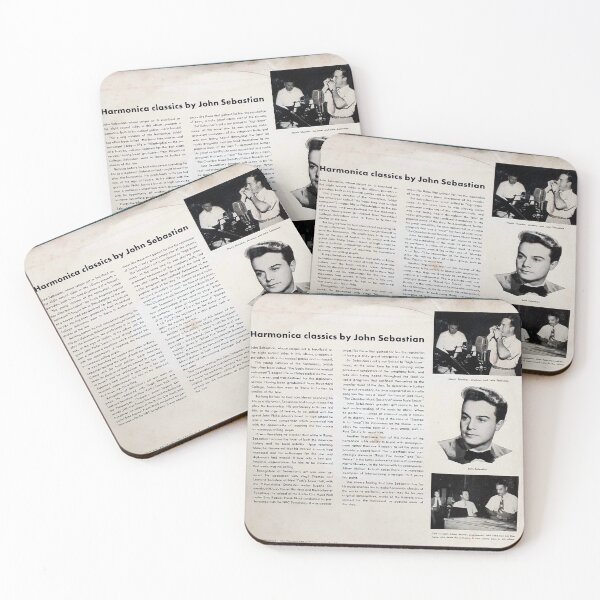 Item preview,  1940's John Sebastian Classical Harmonica Bach 78 RPM ALBUM inner Folder designed and sold by Vintaged.