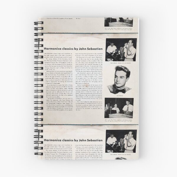 Item preview,  1940's John Sebastian Classical Harmonica Bach 78 RPM ALBUM inner Folder designed and sold by Vintaged.