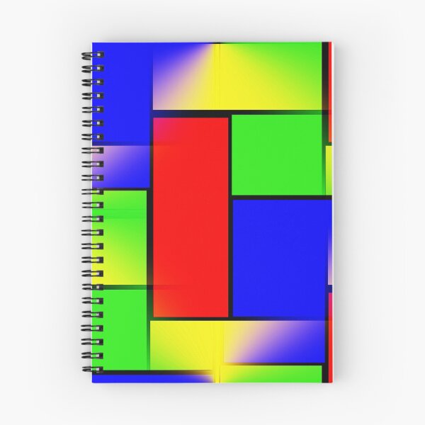 Item preview, Colorful rectangles: red, blue, green and yellow designed and sold by Tiia Vissak.