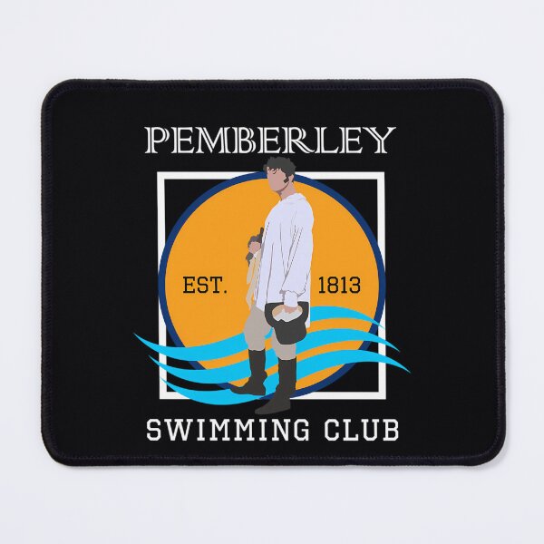 Item preview, Pemberley Swimming Club Est. 1813 - Pride and Prejudice WHITE designed and sold by qubcatjyr67.