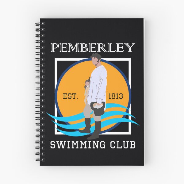Item preview, Pemberley Swimming Club Est. 1813 - Pride and Prejudice WHITE  	 designed and sold by qubcatjyr67.