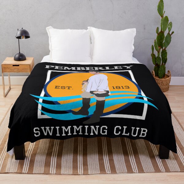Item preview, Pemberley Swimming Club Est. 1813 - Pride and Prejudice WHITE designed and sold by qubcatjyr67.